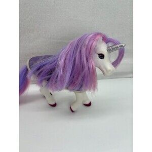 2017 Breyer Luna White Unicorn‎ Horse Pink/Purple Tail & Mane
